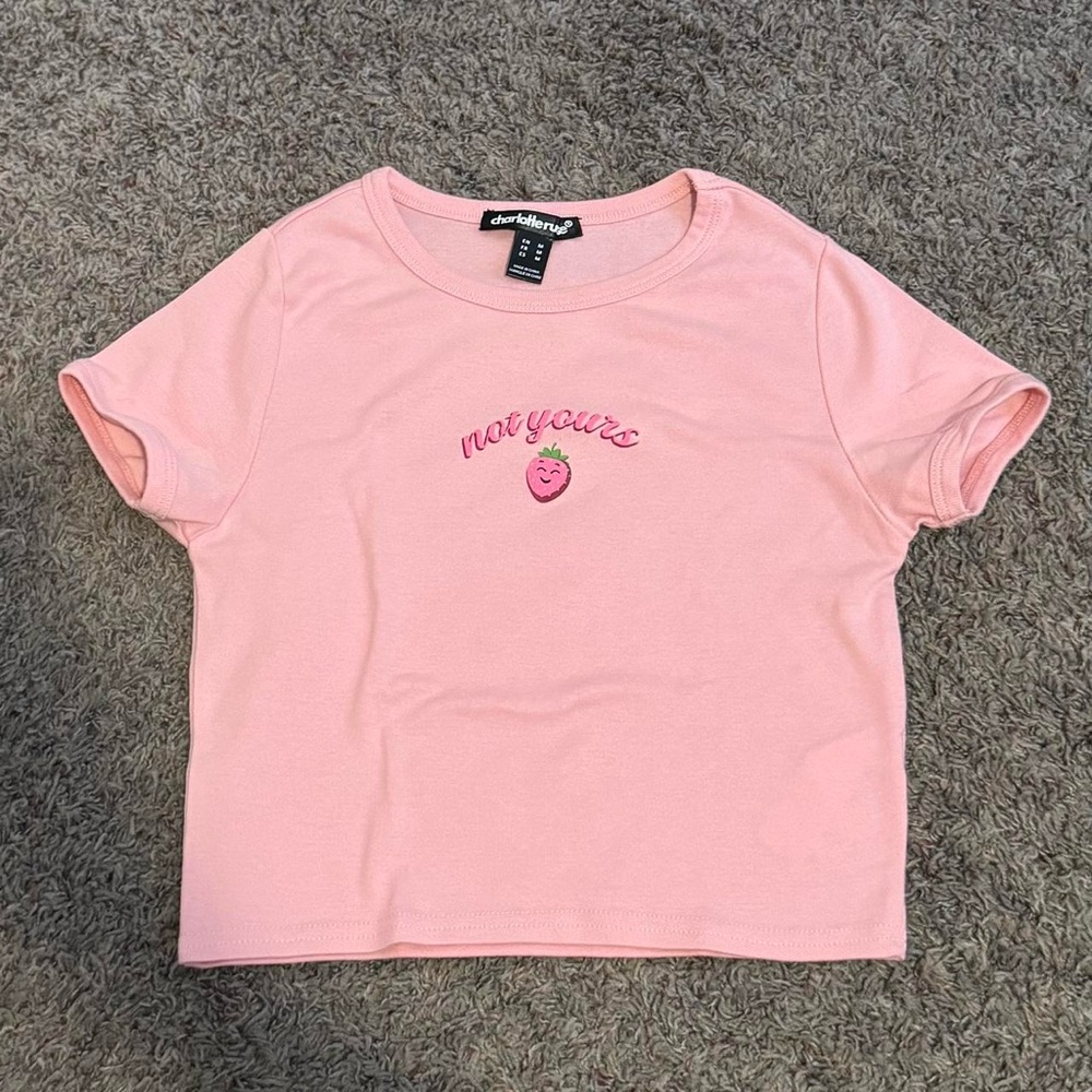 Charlotte Russe Light Pink Tee
